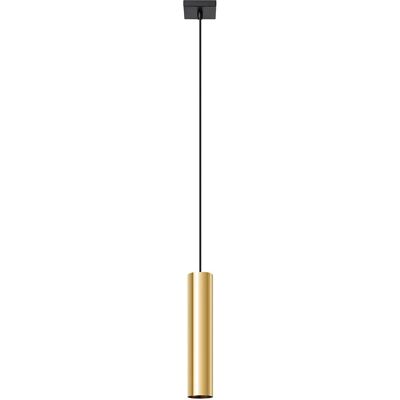 Lumes Złota lampa wisząca tuba nad wyspę - A414 M4-S62 Lumes Złota lampa wisząca tuba nad wyspę - A414 M4-S62