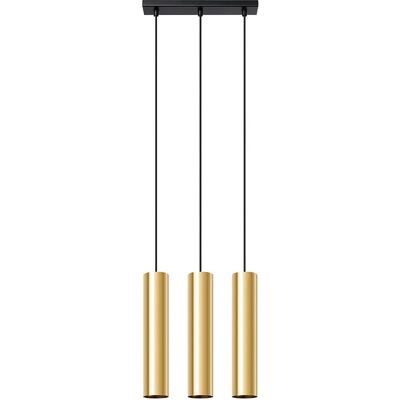 Lumes Złota potrójna lampa wisząca sople - 3X A416 F6-W83 Lumes Złota potrójna lampa wisząca sople - 3X A416 F6-W83