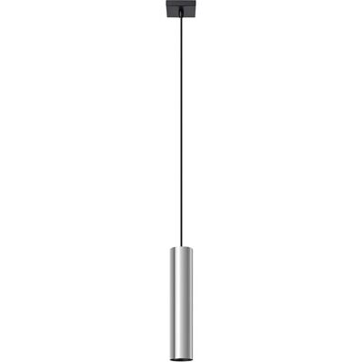 Lumes Chromowana lampa wisząca tuba - A414 K9-L45 Lumes Chromowana lampa wisząca tuba - A414 K9-L45