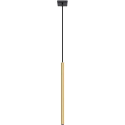 Lumes Lampa wisząca wąska tuba złoty połysk - 12X A377 D3-T71 Lumes Lampa wisząca wąska tuba złoty połysk - 12X A377 D3-T71