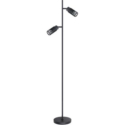 Lumes Nowoczesna Czarna Lampa Podłogowa T7-B55 Lumes Nowoczesna Czarna Lampa Podłogowa T7-B55