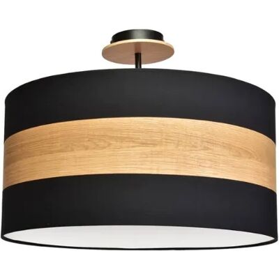 Lumes Czarno-drewniana lampa sufitowa - 4X K365 K6-N34 Lumes Czarno-drewniana lampa sufitowa - 4X K365 K6-N34