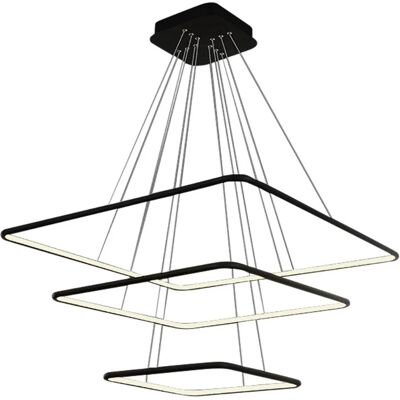 Lumes Czarny ledowy żyrandol - K429 C7-T99 Lumes Czarny ledowy żyrandol - K429 C7-T99