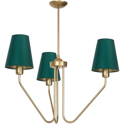 Lumes Zielony nowoczesny żyrandol - K426 T6-Z18 Lumes Zielony nowoczesny żyrandol - K426 T6-Z18