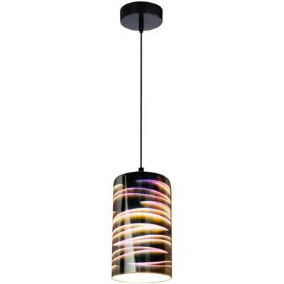 Lumes Lampa wisząca czarna podłużna - K527 N0-W31 Lumes Lampa wisząca czarna podłużna - K527 N0-W31