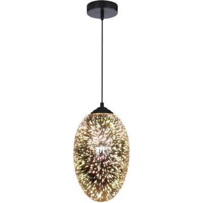 Lumes Okrągły czarny żyrandol - K528 C5-F98 Lumes Okrągły czarny żyrandol - K528 C5-F98