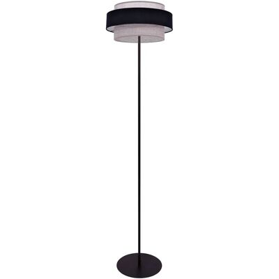 Lumes Lampa podłogowa boho z podwójnym abażurem - 3X A535 F6-E78 Lumes Lampa podłogowa boho z podwójnym abażurem - 3X A535 F6-E78