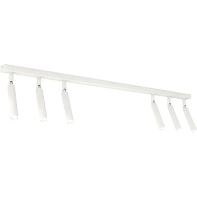 Lumes Biała metalowa lampa reflektorowa - D142 M5-S14 Lumes Biała metalowa lampa reflektorowa - D142 M5-S14