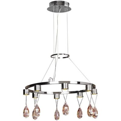 Lumes Kryształowy okrągły żyrandol - K537 C2-F18 Lumes Kryształowy okrągły żyrandol - K537 C2-F18
