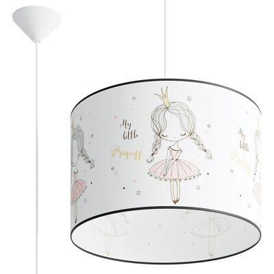 Lumes Dziecięca lampa do pokoju dziewczynki z motywem księżniczki A583 C3-A96 Lumes Dziecięca lampa do pokoju dziewczynki z motywem księżniczki A583 C3-A96