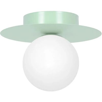 Lumes Zielony metalowy plafon lampa sufitowa kapelusz - 3X A677 C3-S10 Lumes Zielony metalowy plafon lampa sufitowa kapelusz - 3X A677 C3-S10