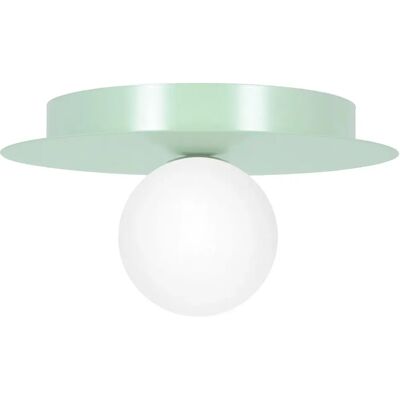 Lumes Zielona designerska lampa sufitowa kapelusz - A678 F6-P08 Lumes Zielona designerska lampa sufitowa kapelusz - A678 F6-P08