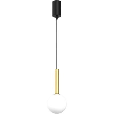 Lumes Pojedyncza czarna lampa wisząca loft - K567- N4-A63 Lumes Pojedyncza czarna lampa wisząca loft - K567- N4-A63