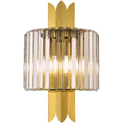 Lumes Złoty metalowy kinkiet - K573- D7-F59 Lumes Złoty metalowy kinkiet - K573- D7-F59