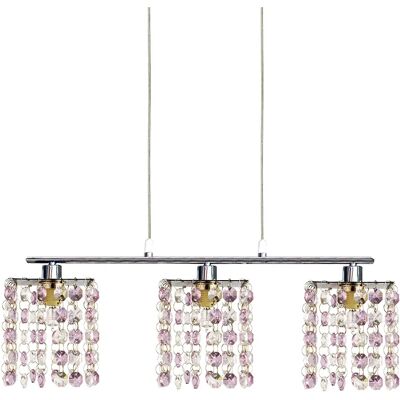 Lumes Nowoczesna kryształowa lampa wisząca - 4X D215 K9-B23 Lumes Nowoczesna kryształowa lampa wisząca - 4X D215 K9-B23