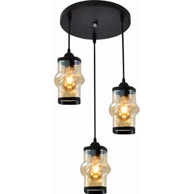 Lumes Nieregularna lampa wisząca w stylu glamour - F9-A59 Lumes Nieregularna lampa wisząca w stylu glamour - F9-A59