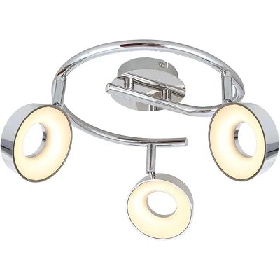 Lumes Chromowana lampa sufitowa z regulacją B2-M12 Lumes Chromowana lampa sufitowa z regulacją B2-M12