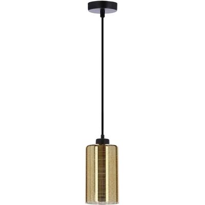 Lumes Złota pojedyncza lampa wisząca - D264 N2-D57 Lumes Złota pojedyncza lampa wisząca - D264 N2-D57