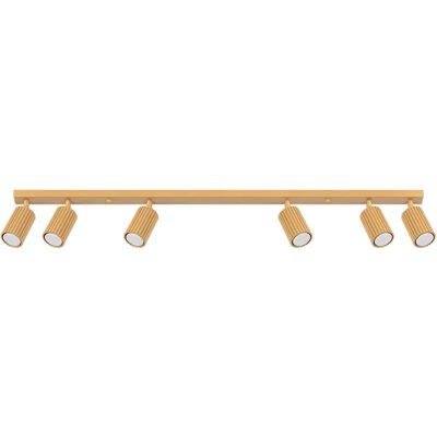 Lumes Złota lampa sufitowa karbowana - 3X D304 D6-E34 Lumes Złota lampa sufitowa karbowana - 3X D304 D6-E34