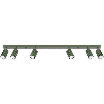 Lumes Oliwkowa sześciopunktowa lampa sufitowa Z9-Z49 Lumes Oliwkowa sześciopunktowa lampa sufitowa Z9-Z49