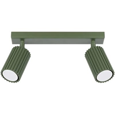 Lumes Zielona podwójna lampa sufitowa - D305 F6-H98 Lumes Zielona podwójna lampa sufitowa - D305 F6-H98