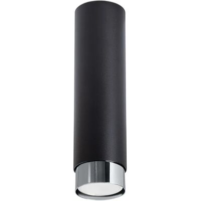 Lumes Stylowa lampa tuba w kolorze czarnym - M095 W3-E68 Lumes Stylowa lampa tuba w kolorze czarnym - M095 W3-E68