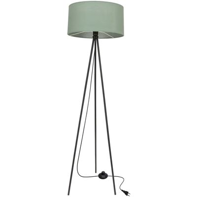 Lumes Miętowa lampa stojaca abażurowa - 8X M096 R9-C59 Lumes Miętowa lampa stojaca abażurowa - 8X M096 R9-C59