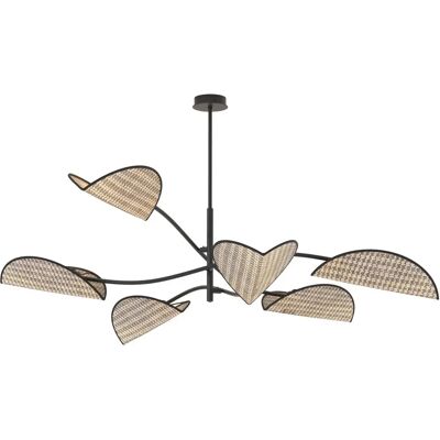Lumes Lampa brązowa wisząca w nowoczesnym stylu H5-D90 Lumes Lampa brązowa wisząca w nowoczesnym stylu H5-D90