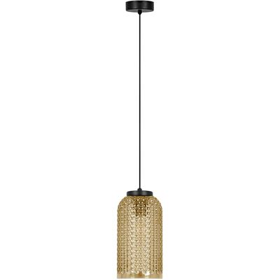 Lumes Wisząca lampa z długim kloszem beżowa T8-L78 Lumes Wisząca lampa z długim kloszem beżowa T8-L78