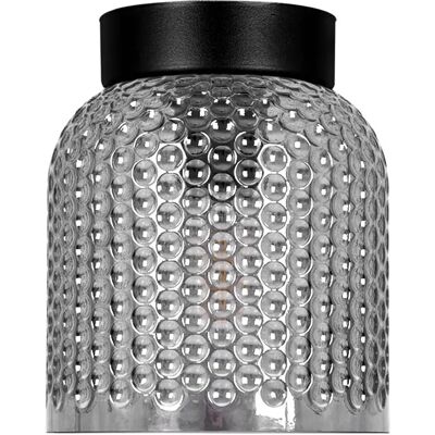 Lumes Lampa sufitowa ze szklanym kloszem grafitowa N3-Z43 Lumes Lampa sufitowa ze szklanym kloszem grafitowa N3-Z43