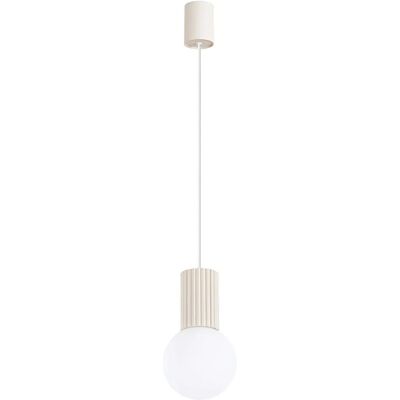 Lumes Industrialna beżowa lampa wisząca B4-N55 Lumes Industrialna beżowa lampa wisząca B4-N55