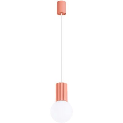 Lumes Brzoskwiniowa pojedyncza lampa wisząca G9-Z33 Lumes Brzoskwiniowa pojedyncza lampa wisząca G9-Z33