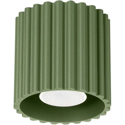 Lumes Oliwkowa lampa sufitowa w loftowym stylu E8-C57 Lumes Oliwkowa lampa sufitowa w loftowym stylu E8-C57