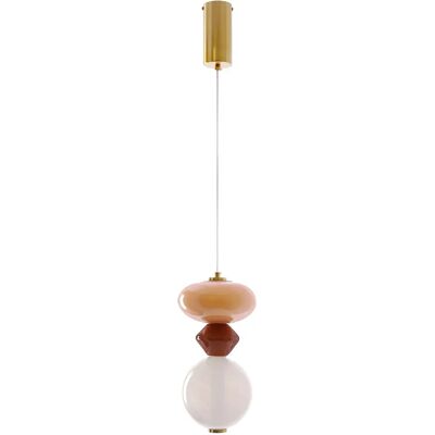 Lumes Szklana geometryczna lampa wisząca M0-M83 Lumes Szklana geometryczna lampa wisząca M0-M83