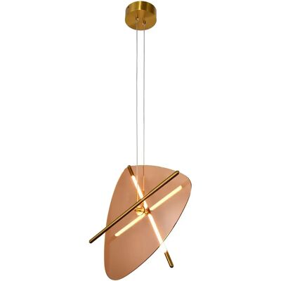 Lumes Nowoczesna szklana lampa wisząca LED C5-H49 Lumes Nowoczesna szklana lampa wisząca LED C5-H49