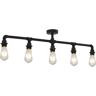 Lumes Czarna lampa sufitowa industrialna - EX176-Vicky