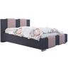 Elior Dwuosobowe łóżko tapicerowane 140x200 Lamar 3X - 36 kolorów