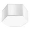 Lumes Biały minimalistyczny plafon 15,5 cm - S749-Kalma