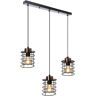 Lumes Czarna lampa wisząca w stylu industrialnym - K100-Fario