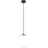 Lumes Lampa wisząca ze szklanym kloszem 30 cm - S845-Kargo