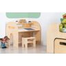 Elior Małe drewniane biurko dla przedszkolaka - Polly