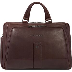 Piquadro Carl Teczka Skórzany 41 cm Komora na laptopa dark brown  - Unisex - Dorośli,Mężczyźni,Damy