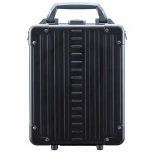 Aleon Aluminum Vertical Briefcase 24 cm przegroda na laptopa onyx  - Damy,Unisex - Dorośli,Mężczyźni