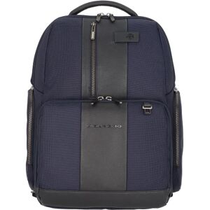 Piquadro Plecak Letter RFID 42 cm Laptop compartment blue  - Damy,Unisex - Dorośli,Mężczyźni