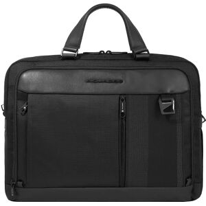 Piquadro Steve Teczka 41 cm Komora na laptopa black  - Damy,Unisex - Dorośli,Mężczyźni