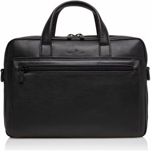 Castelijn & Beerens Nappa X Echo Briefcase RFID Leather 41 cm Komora na laptopa black  - Unisex - Dorośli,Damy,Mężczyźni