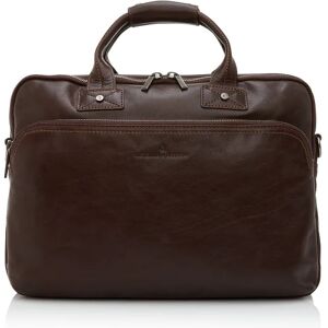 Castelijn & Beerens Firenze Briefcase RFID Leather 43 cm Komora na laptopa mocca  - Mężczyźni,Damy,Unisex - Dorośli