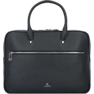 AIGNER Ivy Briefcase Leather 39 cm Laptop Compartment black3  - Damy,Mężczyźni,Unisex - Dorośli