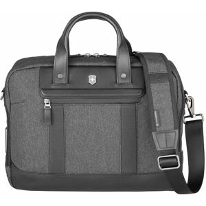 Victorinox Architecture Urban 2 aktówka 42 cm przegroda na laptopa melange grey-black  - Unisex - Dorośli,Damy,Mężczyźni