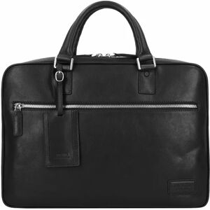 Picard Authentic Torba biznesowa skórzana 40 cm przegroda na laptopa schwarz  - Mężczyźni,Damy,Unisex - Dorośli